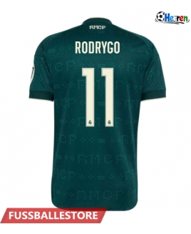 Günstige Real Madrid Rodrygo Goes #11 Auswärtstrikot 2026-27 Kurzarm